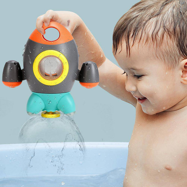 Baby Spin Water Spray Rocket Bath Toys - TheWellBeing4All