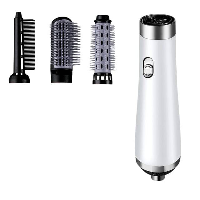 Hair Dryer Hot Air Brush 3 IN 1 Hair Curler Straightener Comb Curls One Step Hair Styling Tools - TheWellBeing4All