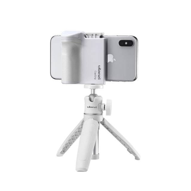 Smartphone Selfie Booster Handle Grip Bluetooth Photo Stabilizer Holder with Shutter Release 1/4 Screw Phone Stand - TheWellBeing4All