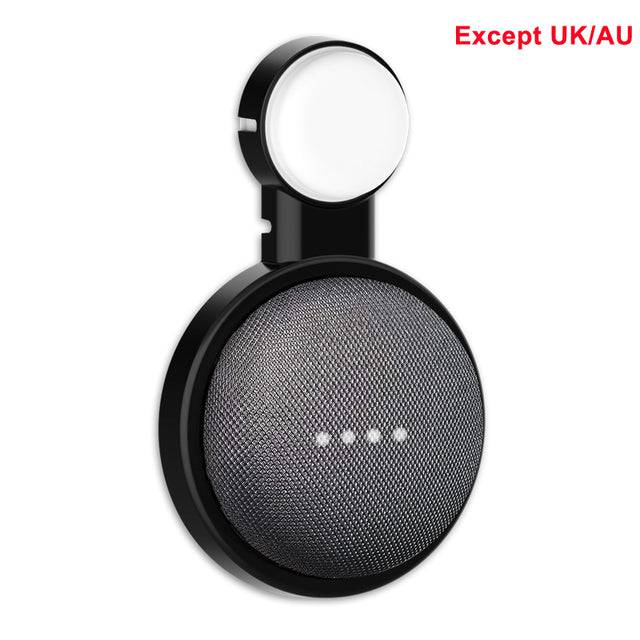 Wall Mount Holder For Google Home Mini Nest Mini Smart Voice Assistant Plug - TheWellBeing4All