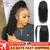 Soft Feel Hair Kinky Curly Ponytail Human Hair - TheWellBeing4All