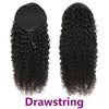 Soft Feel Hair Kinky Curly Ponytail Human Hair - TheWellBeing4All