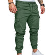 Casual Drawstring Cargo Pants for Men with Pockets and Ankle Ties - TheWellBeing4All