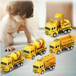 Children's Toy Warrior Mini Engineering Vehicle Model Set Of Four - TheWellBeing4All