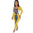 Long Sleeve Lace Up Hollow Out Crop Top and Pants Matching Set Tracksuits - TheWellBeing4All