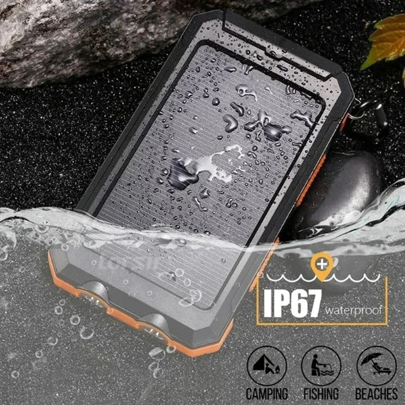 Outdoor Power Bank With Flashlight