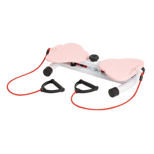 Waist Twister Board for Home – 300LB Capacity Ab Workout Machine with Resistance Bands, Quiet Core Training & Anti-Slip Base (Portable)