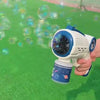 Japanese Automatic Light Bubble Machine Bubbles Gun Summer Beach Bath Outdoor Game Fantasy Toys