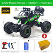 4WD RC Car With Led Lights 2.4G Radio Remote Control Cars Buggy Off-Road Control Trucks - The Well Being The Well Being 37CM Green 1B P / Spain Ludovick-TMB 4WD RC Car With Led Lights 2.4G Radio Remote Control Cars Buggy Off-Road Control Trucks
