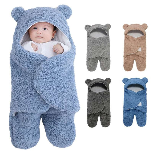 Baby Sleeping Bag Ultra-Soft Fluffy Fleece - TheWellBeing4All