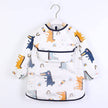 Baby Long Sleeve Scarf Waterproof Art Smock Feeding Bib Apron Pocket - TheWellBeing4All