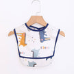 Baby Long Sleeve Scarf Waterproof Art Smock Feeding Bib Apron Pocket - TheWellBeing4All