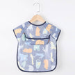 Baby Long Sleeve Scarf Waterproof Art Smock Feeding Bib Apron Pocket - TheWellBeing4All