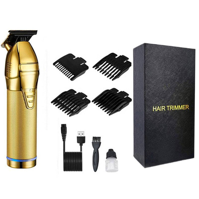 Hair Clipper Professional Electric hair trimmer Barber Shaver Trimmer Beard 0mm Men Hair Cutting Machine - TheWellBeing4All