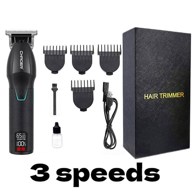 Hair Clipper Professional Electric hair trimmer Barber Shaver Trimmer Beard 0mm Men Hair Cutting Machine - TheWellBeing4All