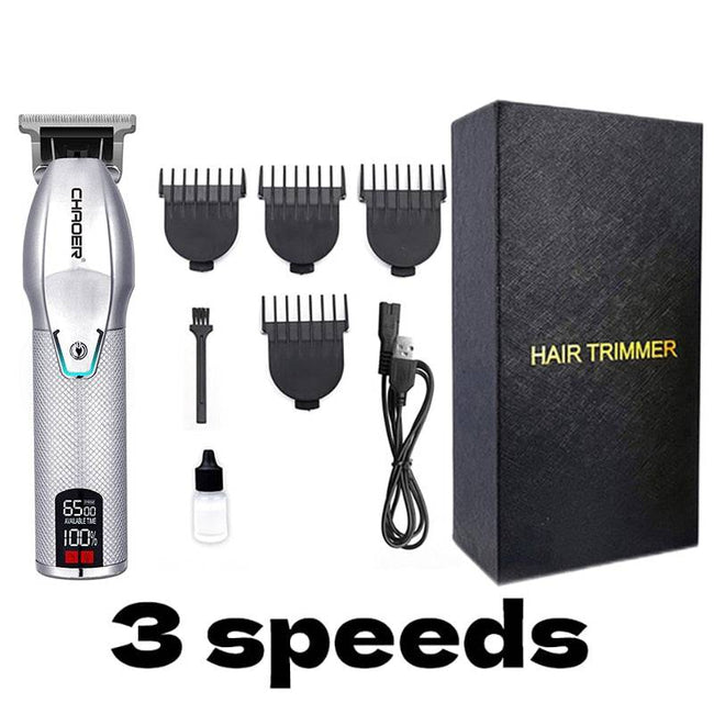 Hair Clipper Professional Electric hair trimmer Barber Shaver Trimmer Beard 0mm Men Hair Cutting Machine - TheWellBeing4All