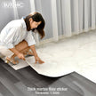 Simulated Marble Tile Floor Sticker PVC Waterproof Self-adhesive for Living room Toilet Kitchen Home Floor Decor 3d Wall sticker - TheWellBeing4All