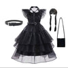 Wednesday Addams Cosplay Carnival Easter Halloween Party Costumes - TheWellBeing4All