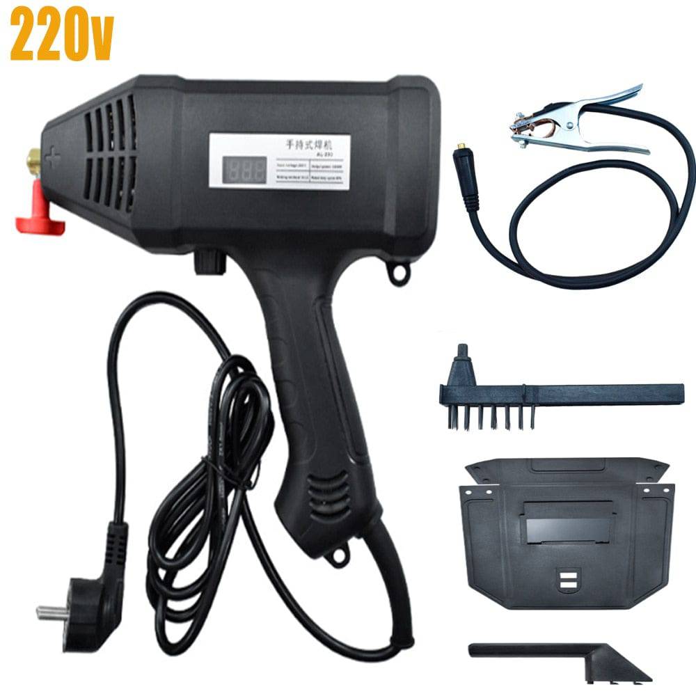 Electric Welding Machine And Welding electrod 110/220V Portable Handheld Welding Machine Automatic Digital Intelligent Arc 4600W - TheWellBeing4All