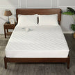 Thicken Quilted Mattress Cover Warm Soft Crystal Velvet - TheWellBeing4All