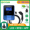 EV Charger Type 1 12KW 50A 110V 220V 1 Phase Electric Vehicle Charging Station Wallbox with SAE J1772 Plug - TheWellBeing4All