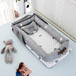 Travel Portable Baby Nest Playpen Bed Cradle Newborn Crib Fence  Bed for Kids  Baby Bassinet - TheWellBeing4All