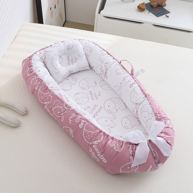 Travel Portable Baby Nest Playpen Bed Cradle Newborn Crib Fence  Bed for Kids  Baby Bassinet - TheWellBeing4All