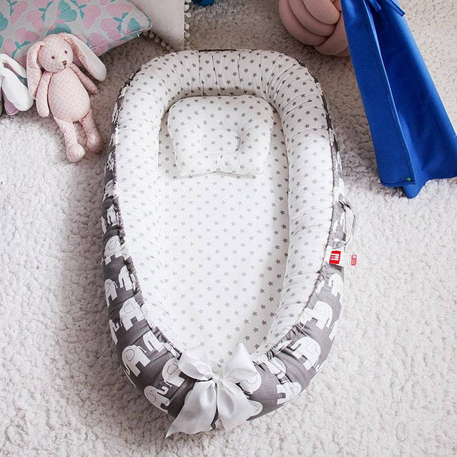 Travel Portable Baby Nest Playpen Bed Cradle Newborn Crib Fence  Bed for Kids  Baby Bassinet - TheWellBeing4All