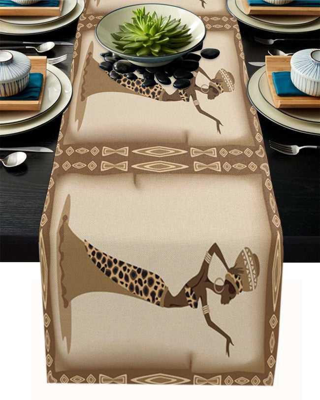 African Table Runner for Dining Table - TheWellBeing4All