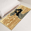 Tradition African Woman Pattern Area Rugs Soft Flannel Home Decor Kitchen Mat - TheWellBeing4All