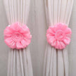 European Peony Flower Curtain Tieback Strap Curtain Holder Peony Flower Curtain Clip-on Tie Backs Curtain - TheWellBeing4All