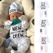 Newborn Baby Boys Cotton Autumn Long Sleeve Romper+Hat Jumpsuit Clothes Long Pants Warm Outfits - TheWellBeing4All