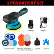 Cordless Mini Car Polisher 6Gears Adjustment Speeds Power Tool - TheWellBeing4All