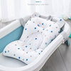 Portable Baby Bathtub Pad Ajustable Bath Tub Shower Cushion Newborn Support Seat Mat Foldable Baby Bath Seat Floating Water Pad - TheWellBeing4All