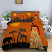 3D African Woman Theme Bedding Set - TheWellBeing4All