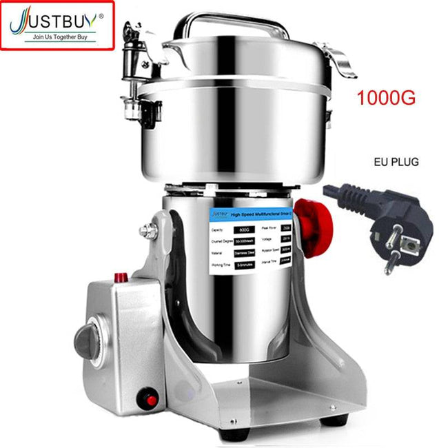 Parts Free Big Capacity 800G 3000W Herb Grinder Coffee Machine Grain Spices Mill Medicine Wheat Mixer Dry Food Grinder - TheWellBeing4All