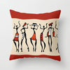 African Style Pattern Sofa Decorative Cushion Cover Pillow Pillowcase Polyester - TheWellBeing4All