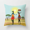 African Style Pattern Sofa Decorative Cushion Cover Pillow Pillowcase Polyester - TheWellBeing4All