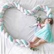 Baby Fried Dough Twist Braid Bed Surround Baby's Room Anti Fall Fence Hand Woven Anti-collision Strip - TheWellBeing4All