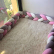 Baby Fried Dough Twist Braid Bed Surround Baby's Room Anti Fall Fence Hand Woven Anti-collision Strip - TheWellBeing4All