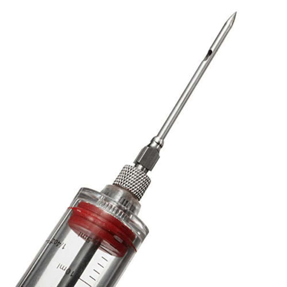 BBQ Meat Flavor Injector Kithen Sauce Marinade Syringe - TheWellBeing4All