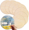 Diameter 1-10CM Natural Unfinished Round Wood Slices Circles Discs for DIY Craft kids Christmas Painting Toys Ornament Decor - TheWellBeing4All