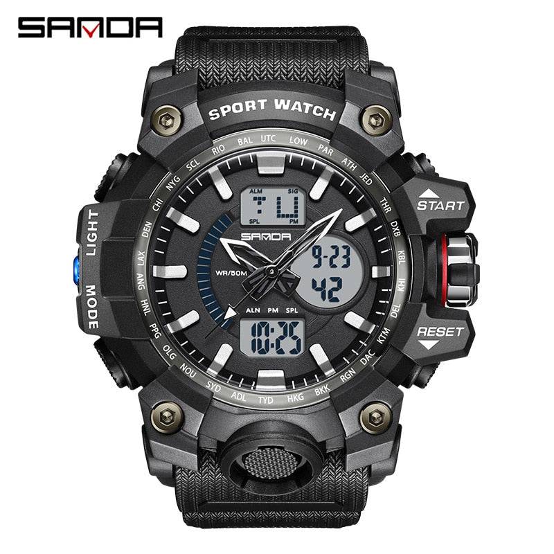 G Style New Men's Watches 50M Waterproof Shock Sports Military Quartz Watch - TheWellBeing4All