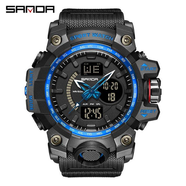 G Style New Men's Watches 50M Waterproof Shock Sports Military Quartz Watch - TheWellBeing4All