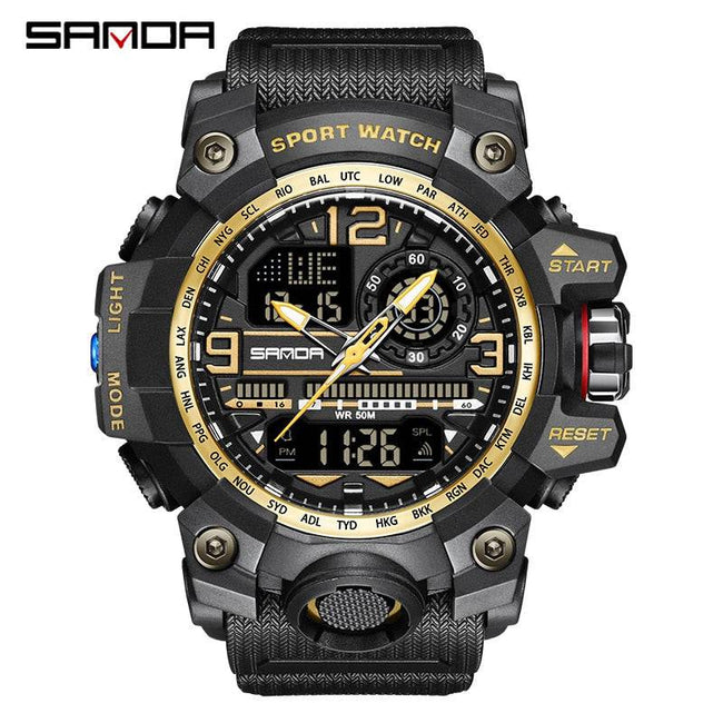 G Style New Men's Watches 50M Waterproof Shock Sports Military Quartz Watch - TheWellBeing4All