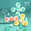 Baby Infant Insect Gyro Educational Toys Rotating Rattle Sets Bath Suction Cups Spinning - TheWellBeing4All