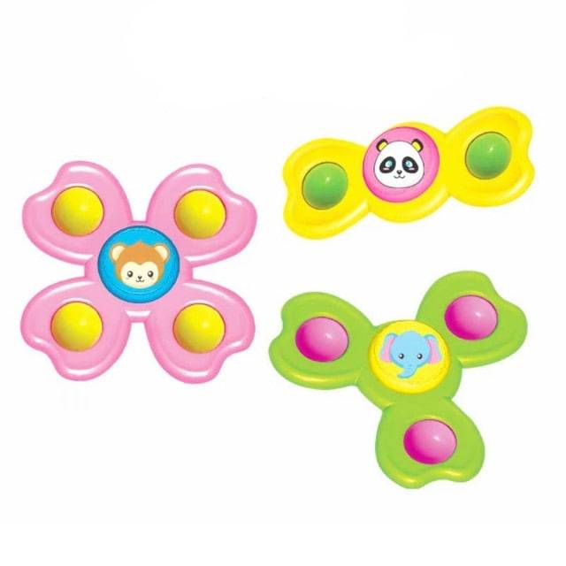 Baby Infant Insect Gyro Educational Toys Rotating Rattle Sets Bath Suction Cups Spinning - TheWellBeing4All