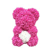 Rose Bear Heart Artificial Flower Rose Teddy Bear For Women Valentine Wedding Birthday Christmas 25/40cm - TheWellBeing4All