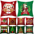 Christmas Cushion Cover Merry Christmas Decorations - TheWellBeing4All