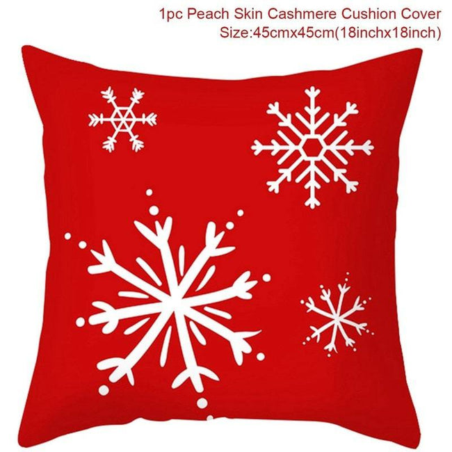 Christmas Cushion Cover Merry Christmas Decorations - TheWellBeing4All